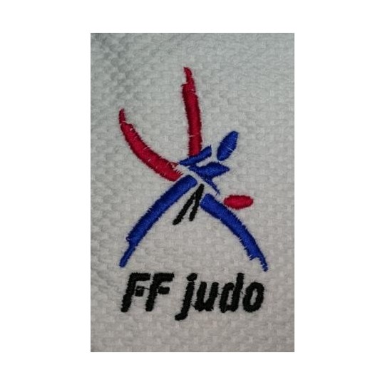 Broderie logo FFJUDO