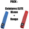 Pack Ceintures Elite Adidas