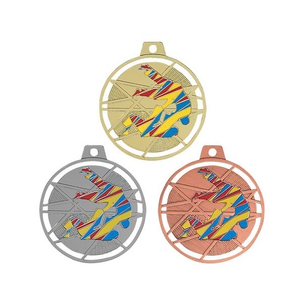 Médaille Judo OR - BX08